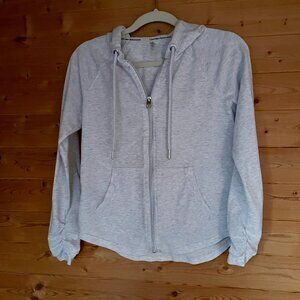 calvin klein performance ruched sleeve hoodie size XS